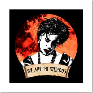 WE are the weirdos Posters and Art